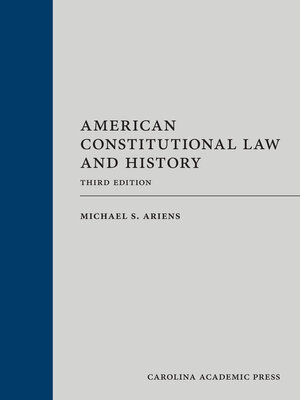 cover image of American Constitutional Law and History